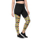 DMV 0722 Vintage Artsy Sports Leggings