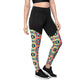 DMV 0823 Vintage Artsy Sports Leggings