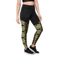 DMV 1176 Conceptual Artsy Sports Leggings