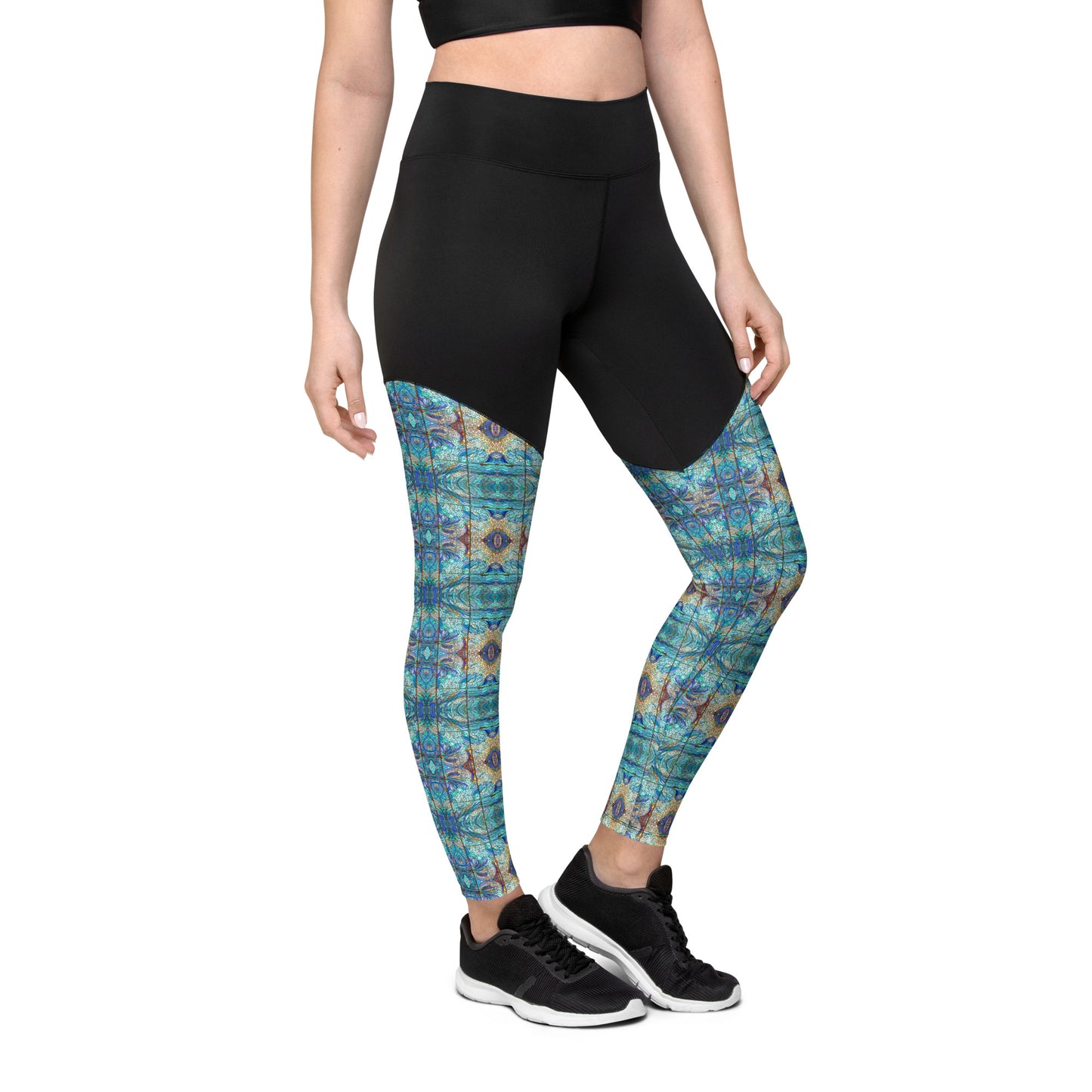 DMV 0367 Chic Boho Sports Leggings