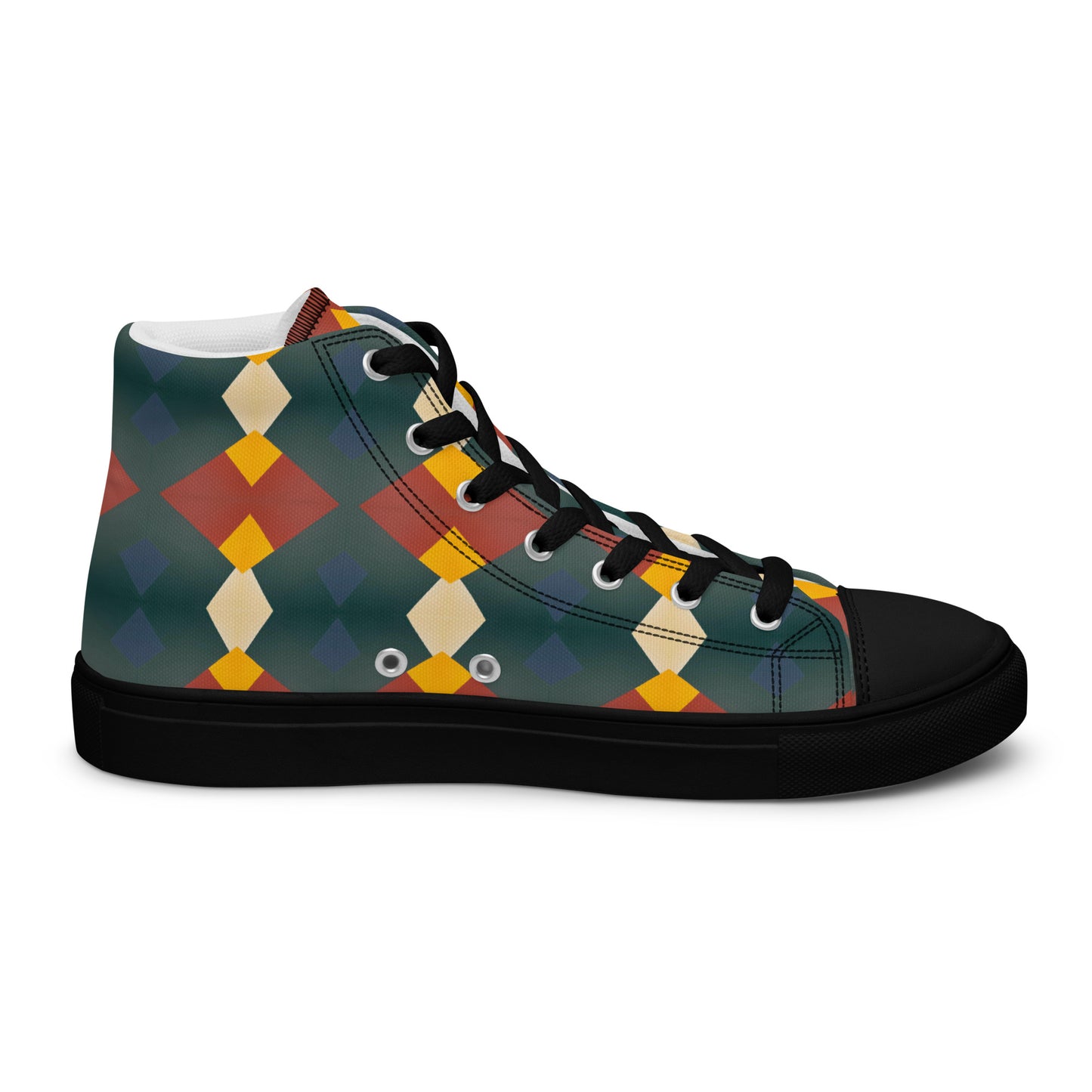 DMV 0057 Classic Boho Women’s high top canvas shoes