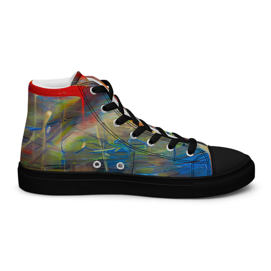 DMV 0248 Avant Garde Women’s high top canvas shoes