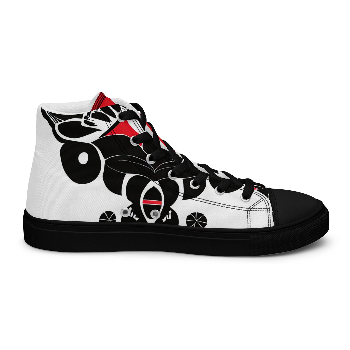 DMV 0294 Boho Women’s high top canvas shoes