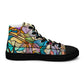 DMV 0167 Boho Women’s high top canvas shoes