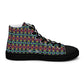 DMV 1465 Psy Artsy Women’s high top canvas shoes