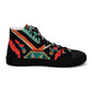 DMV 0154 Boho Women’s high top canvas shoes