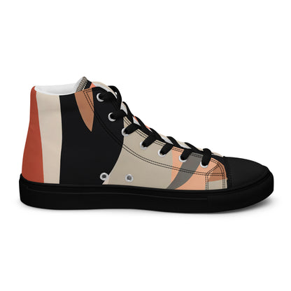 DMV 0278 Boho Women’s high top canvas shoes