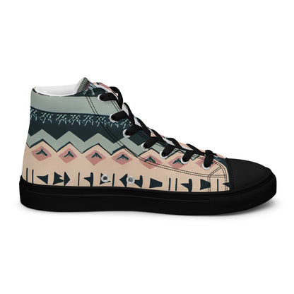 DMV 1294 Boho Women’s high top canvas shoes