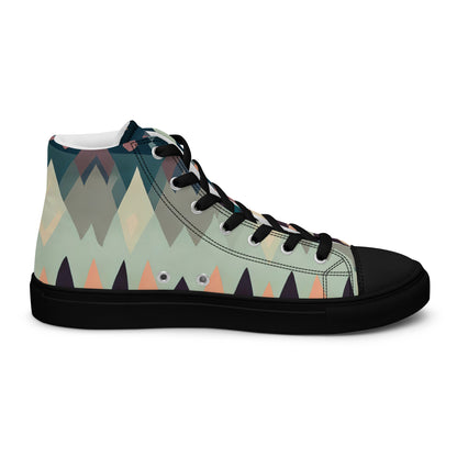 DMV 0474 Boho Women’s high top canvas shoes