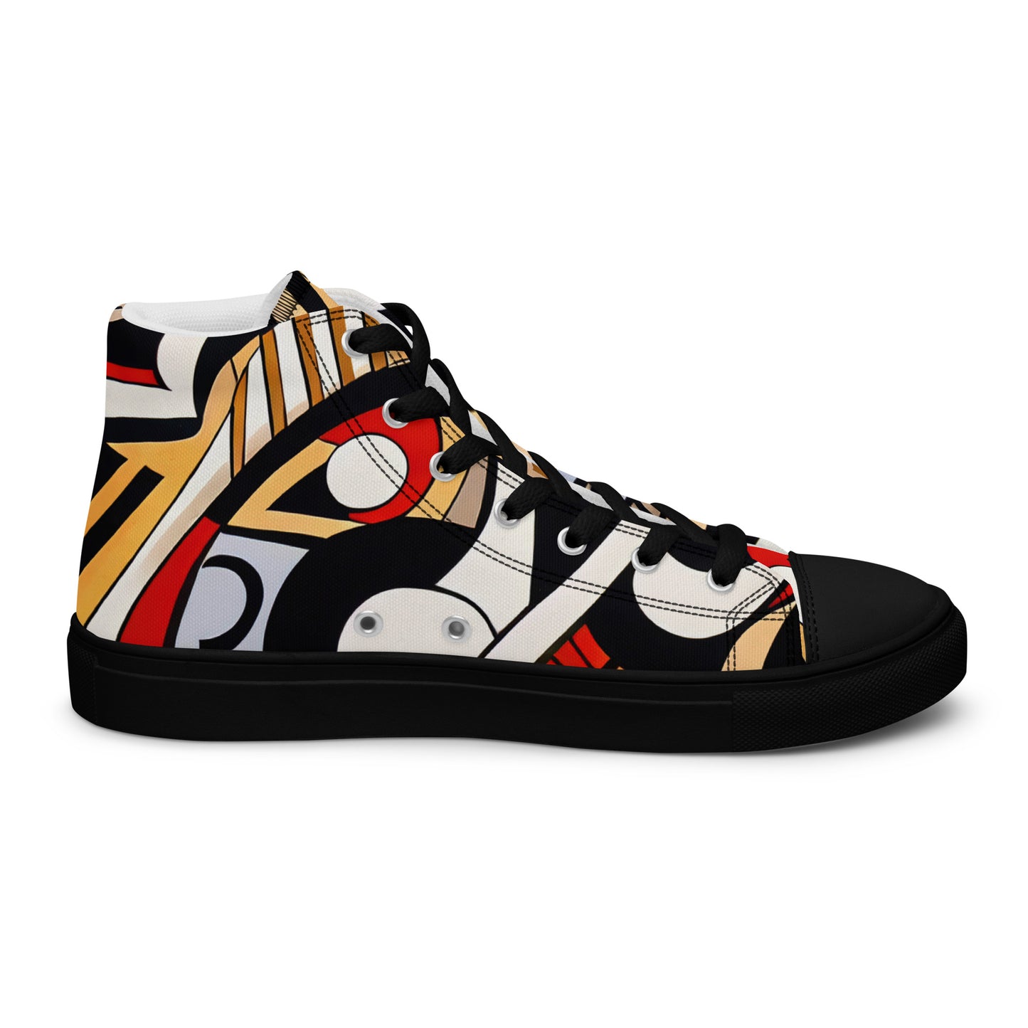 DMV 1039 Boho Women’s high top canvas shoes