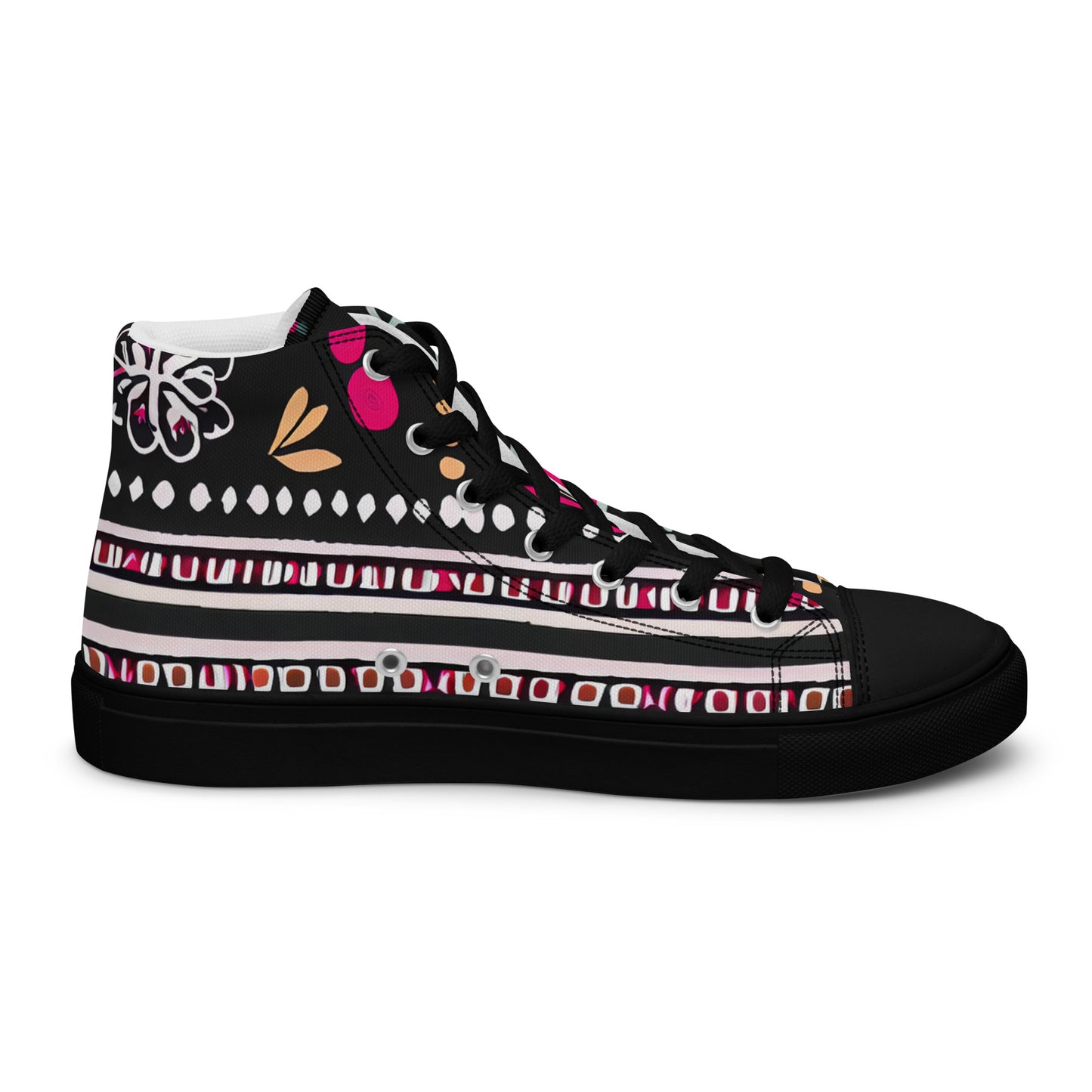 DMV 1383 Boho Women’s high top canvas shoes