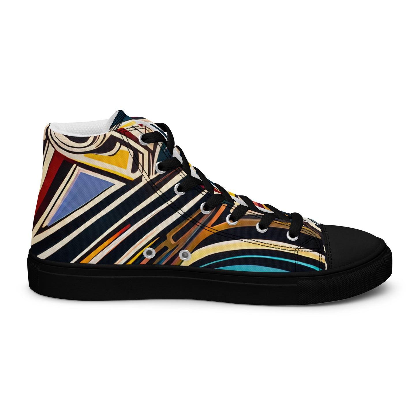 DMV 1607 Boho Women’s high top canvas shoes