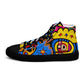 DMV 0235 Psy Art Women’s high top canvas shoes