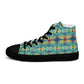 DMV 0231 Chic Boho Women’s high top canvas shoes