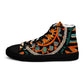 DMV 0033 Boho Women’s high top canvas shoes