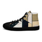 DMV 0216 Abstract Art Women’s high top canvas shoes