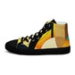 DMV 0222 Retro Art Women’s high top canvas shoes