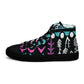 DMV 0122 Boho Women’s high top canvas shoes