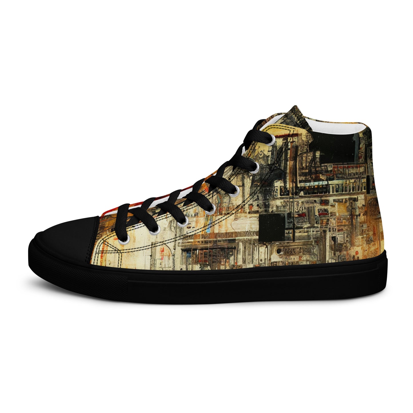 DMV 0120 Avant Garde Women’s high top canvas shoes