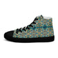 DMV 0254 Chic Boho Women’s high top canvas shoes