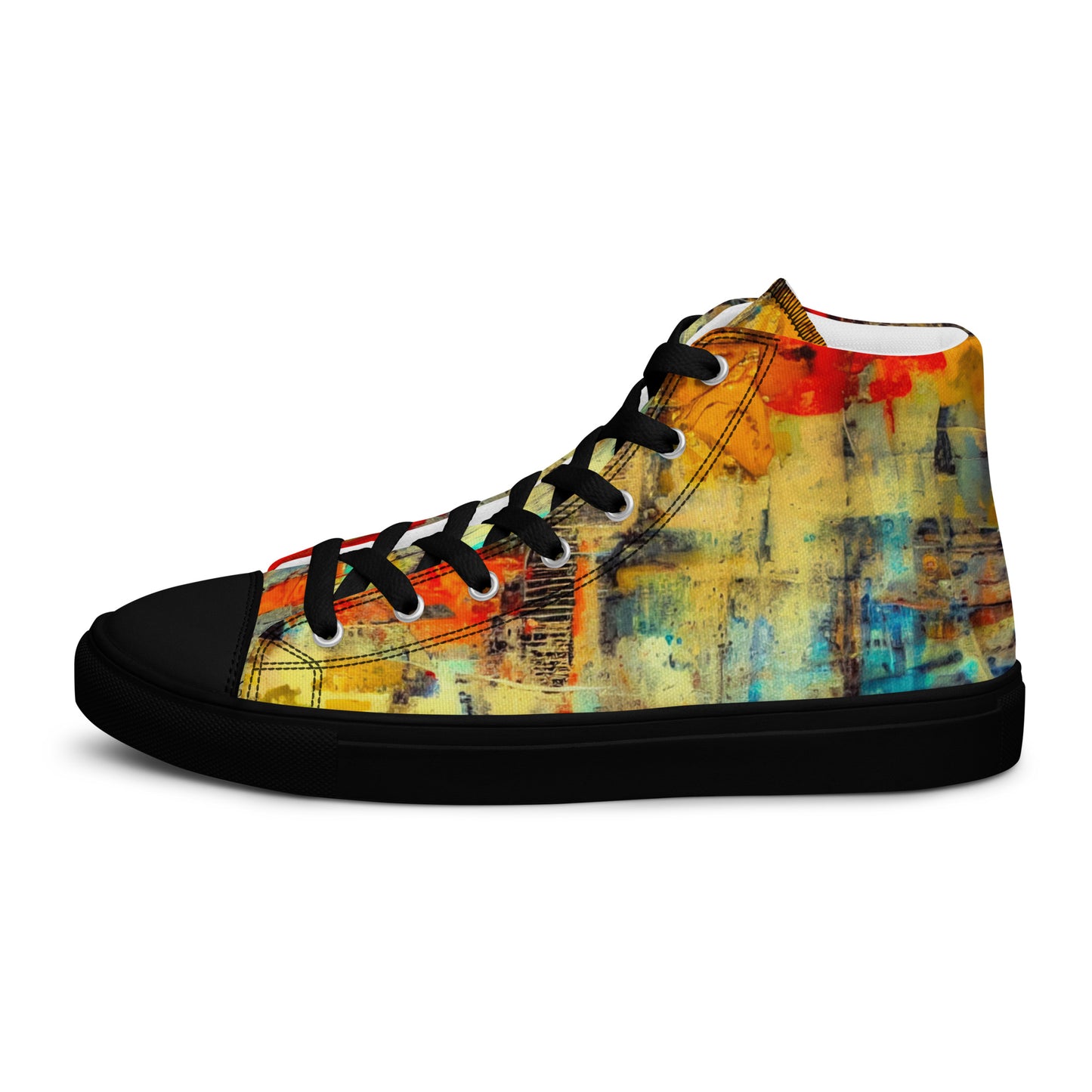 DMV 0279 Avant Garde Women’s high top canvas shoes