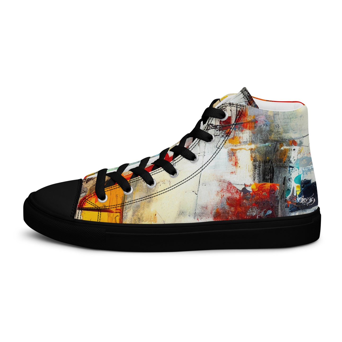 DMV 0263 Avant Garde Women’s high top canvas shoes