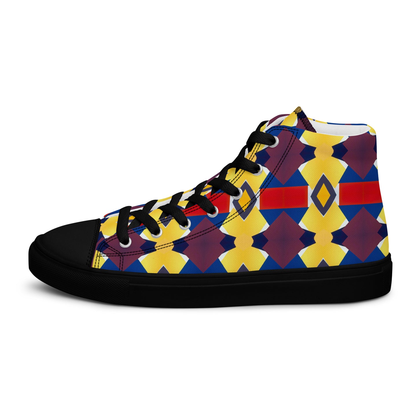 DMV 0418 Classic Boho Women’s high top canvas shoes