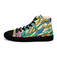 DMV 0167 Boho Women’s high top canvas shoes