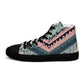 DMV 0306 Boho Women’s high top canvas shoes