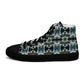 DMV 0414 Conceptual Artsy Women’s high top canvas shoes