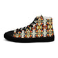 DMV 0517 Chic Boho Women’s high top canvas shoes