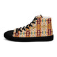 DMV 0384 Classic Boho Women’s high top canvas shoes