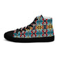 DMV 1759 Vintage Artsy Women’s high top canvas shoes