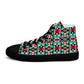 DMV 0286 Vintage Artsy Women’s high top canvas shoes