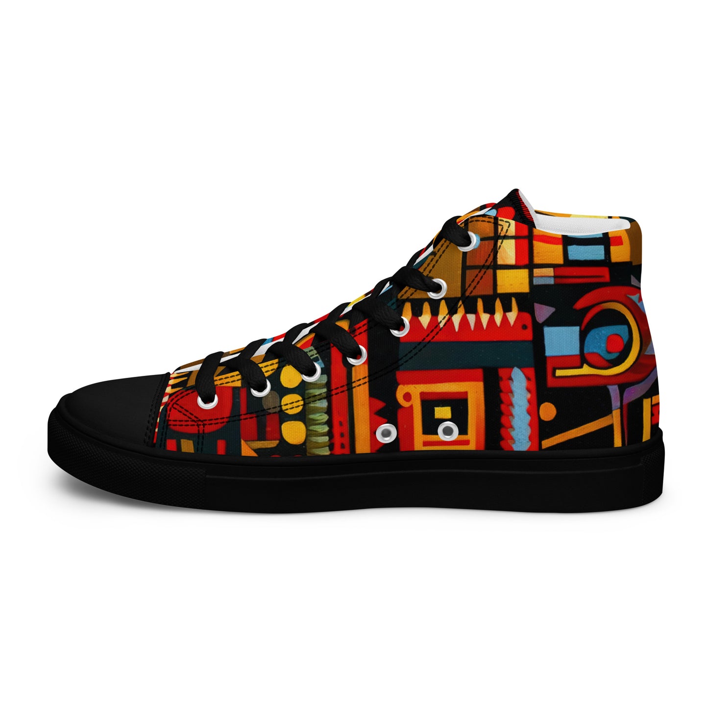 DMV 0233 Psy Art Women’s high top canvas shoes