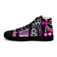 DMV 0026 Boho Women’s high top canvas shoes