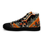 DMV 0033 Boho Women’s high top canvas shoes