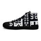 DMV 0009 Boho Women’s high top canvas shoes