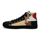 DMV 0216 Abstract Art Women’s high top canvas shoes