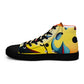 DMV 0098 Retro Art Women’s high top canvas shoes