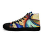 DMV 0162 Abstract Art Women’s high top canvas shoes