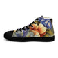 DMV 0109 Floral Women’s high top canvas shoes