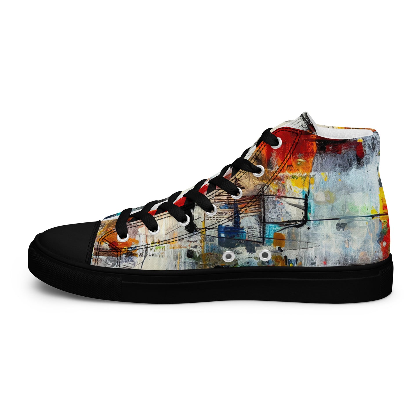 DMV 0263 Avant Garde Women’s high top canvas shoes