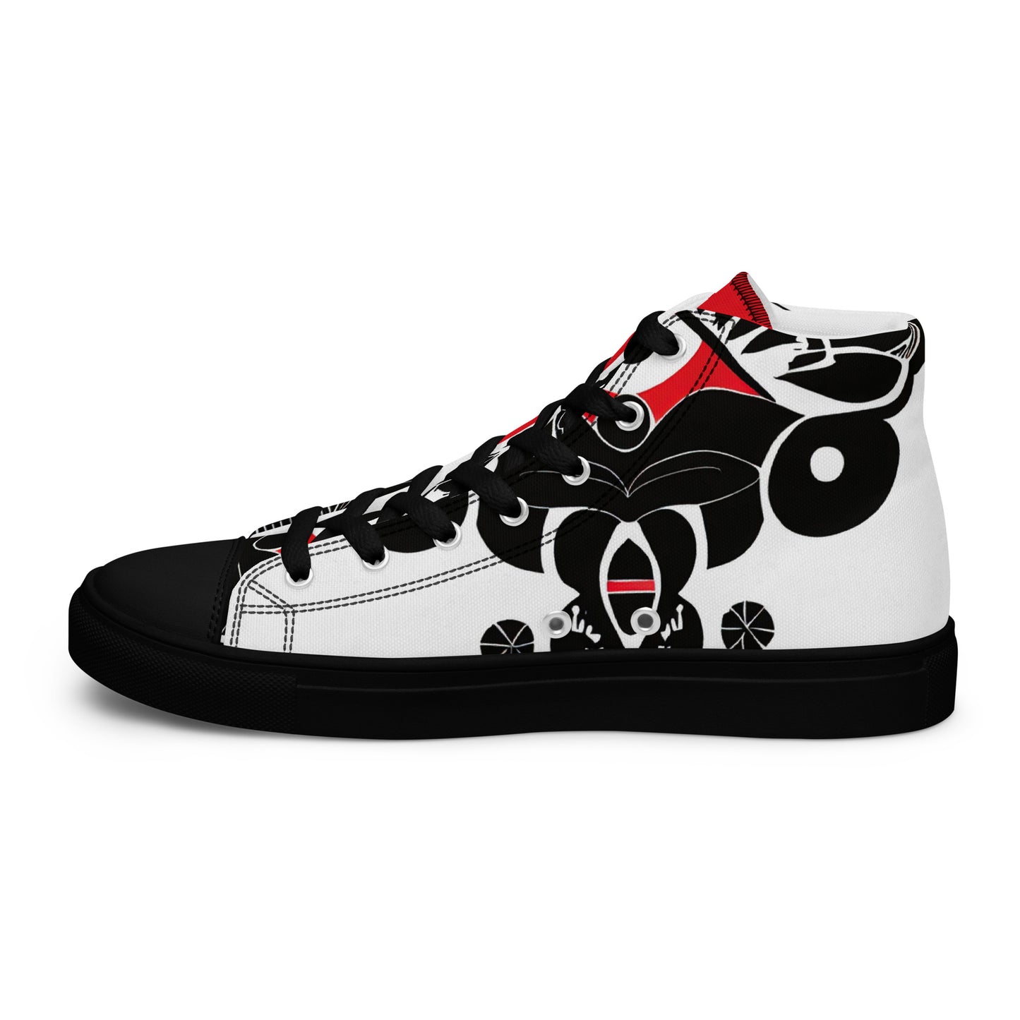 DMV 0294 Boho Women’s high top canvas shoes