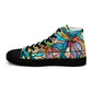 DMV 0167 Boho Women’s high top canvas shoes