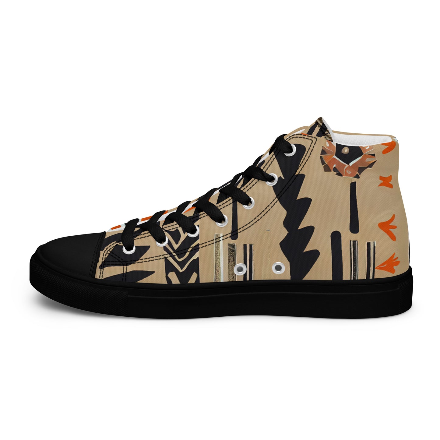 DMV 0202 Boho Women’s high top canvas shoes