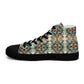 DMV 0408 Chic Boho Women’s high top canvas shoes