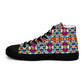 DMV 0523 Vintage Artsy Women’s high top canvas shoes