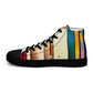 DMV 1798 Retro Art Women’s high top canvas shoes