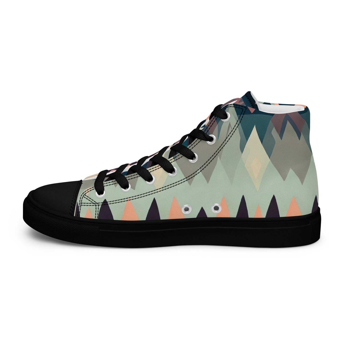 DMV 0474 Boho Women’s high top canvas shoes